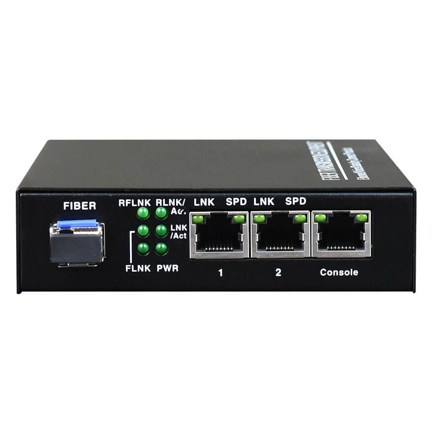 FE-DUAL80 Media converter dual